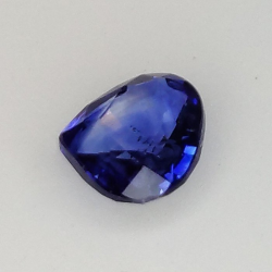 0,65 ct Zafiro pera 6,05 x 5,06 x 2,39 mm