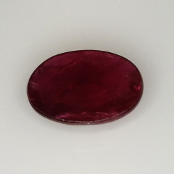 2,46 ct Rubí oval 10,27 x 8,40 x 2,63 mm