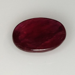 2,46 ct Rubí oval 10,27 x 8,40 x 2,63 mm