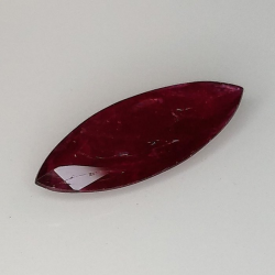 1,65 ct Rubí marquesa natural 13,89 x 5,17 x 2,66 mm