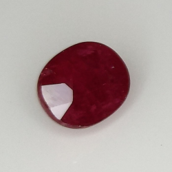 1,54 ct Rubí oval 6,94 x 5,75 x 4,00 mm