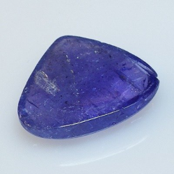 12,15 ct Tanzanita talla pera 18,39 x 15,32 x 4,95 mm