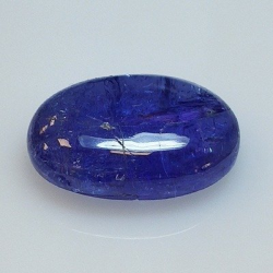 9,06 ct Tanzanita Azul Talla Oval 15,96 x 10,47 x 5,57 mm
