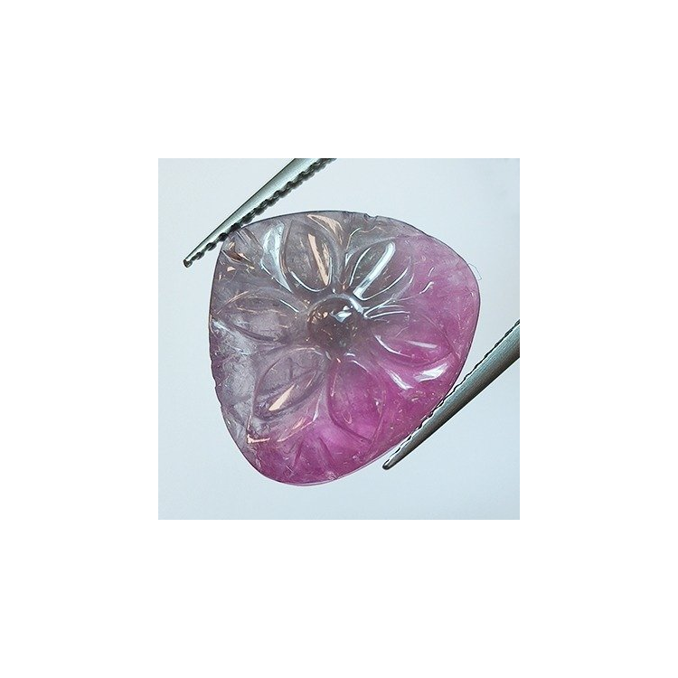 6,29 ct Turmalina talla pera 15,30 x 13,96 x 4,51 mm