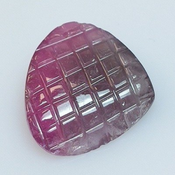 6,29 ct Turmalina talla pera 15,30 x 13,96 x 4,51 mm