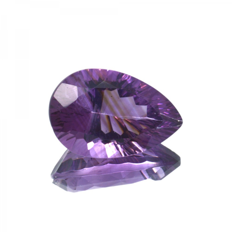 18,00 ct Améthyste Taille Poire 22,11x14,57mm