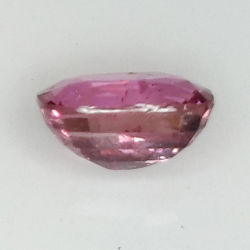 1,09 ct Zafiro rosa talla cojin 6,51 x 4,74 x 3,42 mm