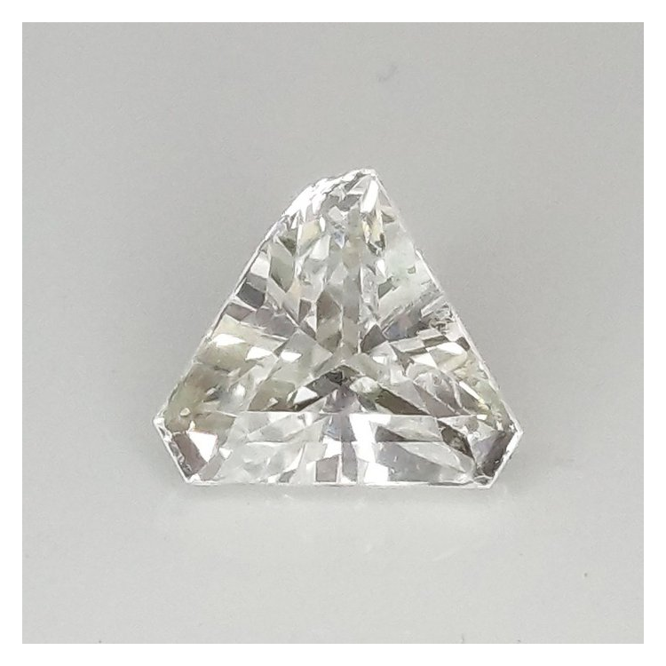 1,05 ct Zafiro Incoloro Talla triangular 6,10 x 6,75 x 3,58 mm