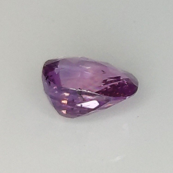 0,97 ct Kissen Padparadscha Saphir 6,00 x 5,43 x 3,38 mm