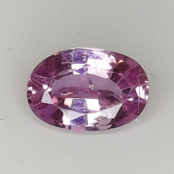 0,97 ct Sapphire taille ovale 7,06 x 4,90 x 3,00 mm