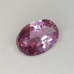 0,97 ct Sapphire taille ovale 7,06 x 4,90 x 3,00 mm