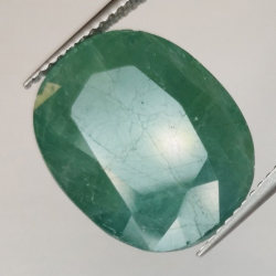 13,05 ct Grandidierite taille ovale 16,68 x 13,45 x 8,70 mm