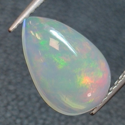 1,50 ct Opale wello taglio pera colorato incastonato 10,85 x 7,76 x 3,80 mm