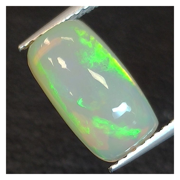 1,85 ct Opal cushion cut 11,29 x 6,16 x 4,85 mm