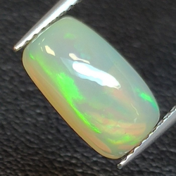 1,85 ct Taglio cuscino opale 11,29 x 6,16 x 4,85 mm