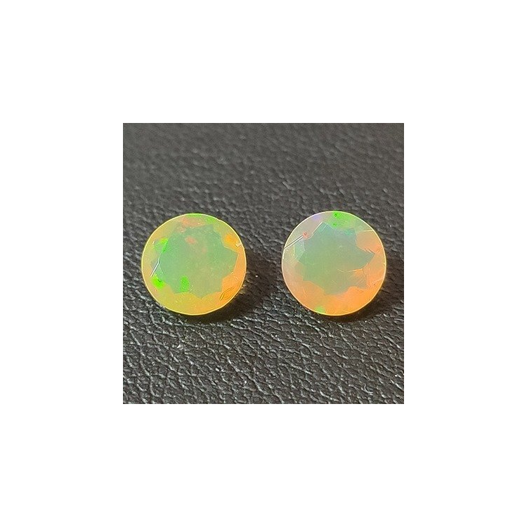 1,70 ct Ópalo talla redonda aprox 7mm