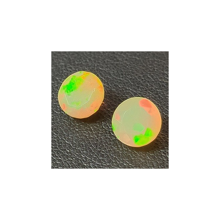 1,85 ct Ópalo talla redonda aprox 7mm