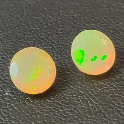 1,85 ct Ópalo talla redonda aprox 7mm