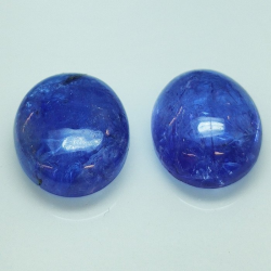11,23 ct Tansanit Blau Oval Größe ca.: 12 x 10 x 5 mm