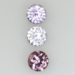 1,23 ct Espinela Talla Redonda aprox 4,5-4,6 mm