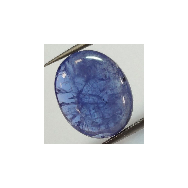 8,33 ct Tanzanita Azul Talla Oval 14,45 x 11,85 x 5,04 mm