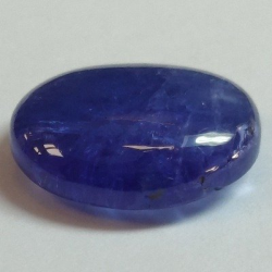 8,33 ct Tanzanite blu ovale Dimensioni 14,45 x 11,85 x 5,04 mm