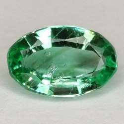 0,90 ct Émeraude ovale 7,87 x 5,15 x 3,10 mm