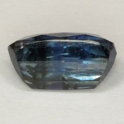3,54 ct Saphir bleu taille émeraude 10,00 x 6,25 x 5,04 mm