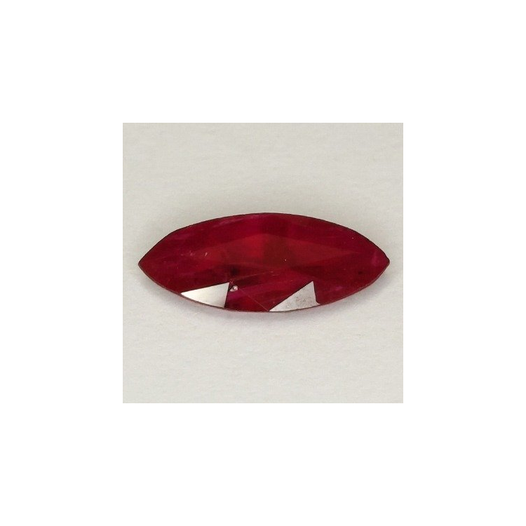 1,34 ct Rubí marquesa natural 11,53 x 5,63 x 2,27 mm
