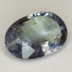 1,23 ct Tansanit Blau Oval Schliff 8,53 x 5,68 x 3,19 mm