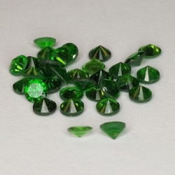 2,72 ct Tsavorit Rund Größe ca. 2,65 mm