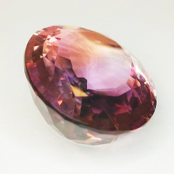 43,20 ct Ametrin oval natürlich 30.76 x 25.97 x 15.90 mm