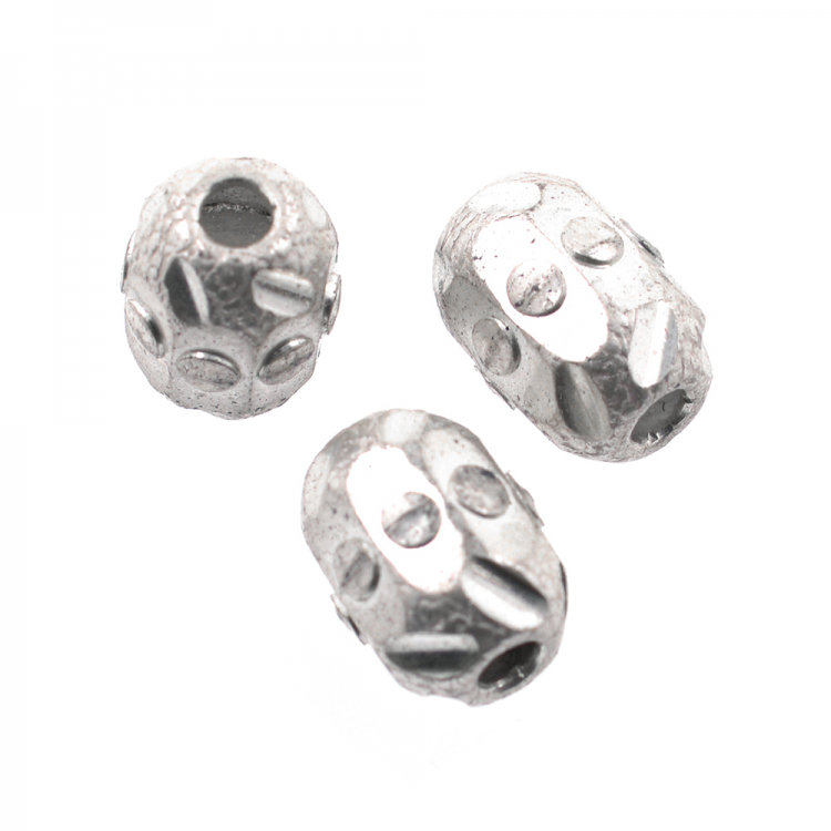 DIY Abalorio de plata 925 bañada en rodio 12,5mm