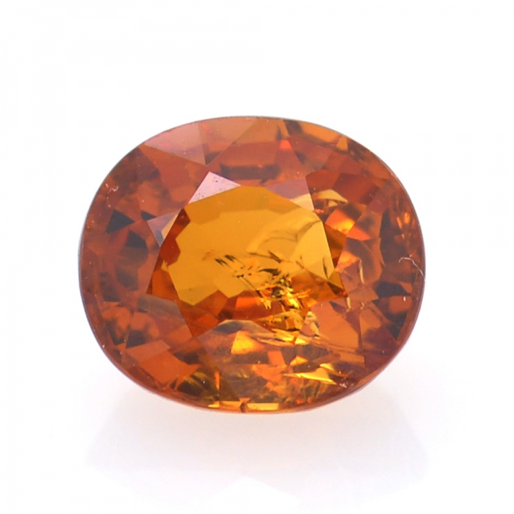 1,58 ct.  Grenat Spessartine Coupure Ovale