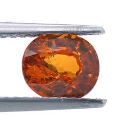 1,58 ct. Spessartine Garnet  Oval Cut