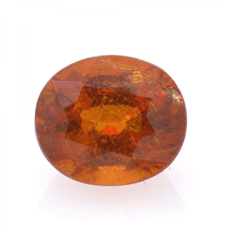 2,04 ct.  Grenat Spessartine Coupure Ovale