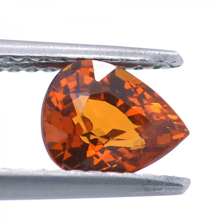 1,39 ct. Granat Spessartine Coupure Poire