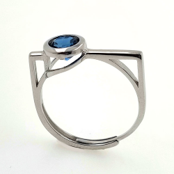 Anillo de Multigemas redondo 5 x 5 mm en diversos acabados