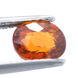 1,44 ct. Spessartine Granat im Ovalschliff