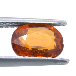 1,64 ct.  Grenat Spessartine Coupure Ovale