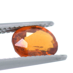 1,64 ct.  Grenat Spessartine Coupure Ovale