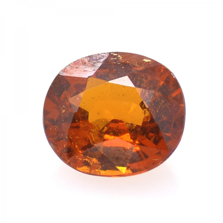 1,45 ct.  Grenat Spessartine Coupure Ovale