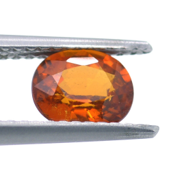 1,25 ct Granate Espesartina Talla Óvalo