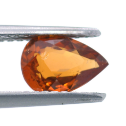 1,36 ct. Spessartine Garnet  Pear Cut