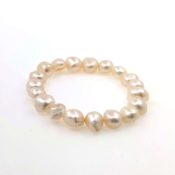 Bracelet de perles de rivière 10 mm
