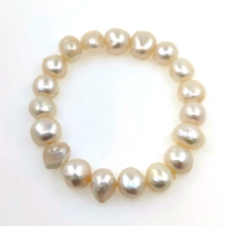 Bracelet de perles de rivière 10 mm