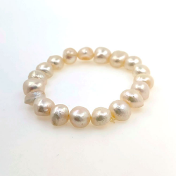 Bracelet de perles de rivière 10 mm