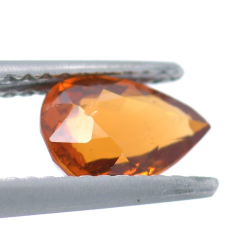 1,36 ct. Spessartine Garnet  Pear Cut