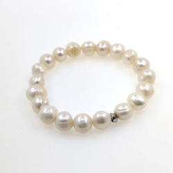 Bracelet de perles de rivière 9 mm