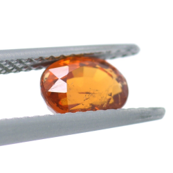 1,32 ct.  Grenat Spessartine Coupure Ovale